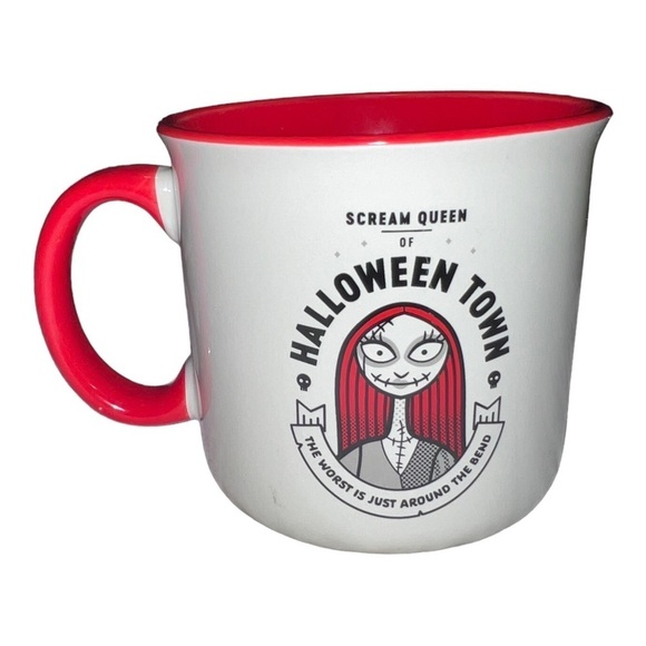 The Night Before Christmas THE SCREAM QUEEN of Halloween Town Ceramic Mug - Picture 2 of 6